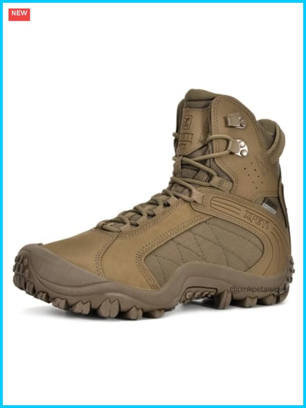 Women's Raptor Military Tactical Hiking Boots Waterproof Nubuck Leather 8 Inch